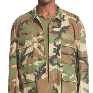 R13 Misfit Camo Field Jacket -MEN SIZ M
